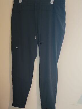Women's Black Barco One Jogger Scrub Pants with Drawstring